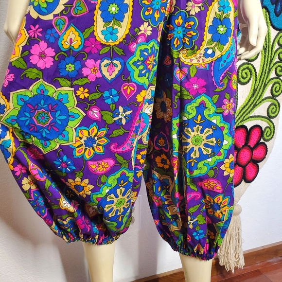 Funky 60s Knickers Harem Pants Vtg - Picture 6 of 6